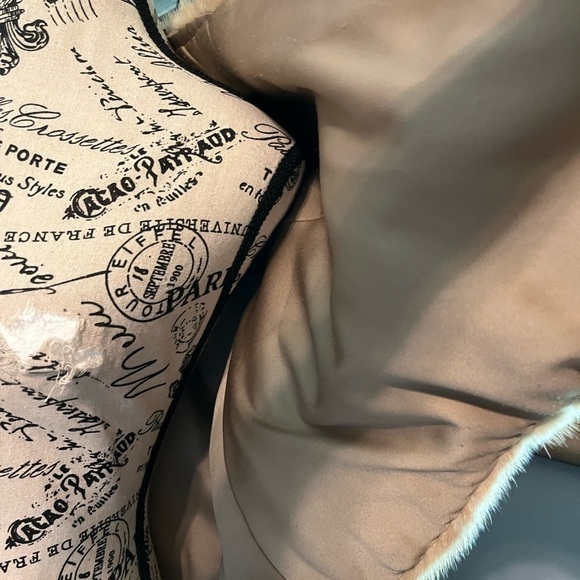 Elegant Mink Tan Fur Shawl Wrap - Picture 5 of 12